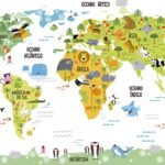 mapa dos animais